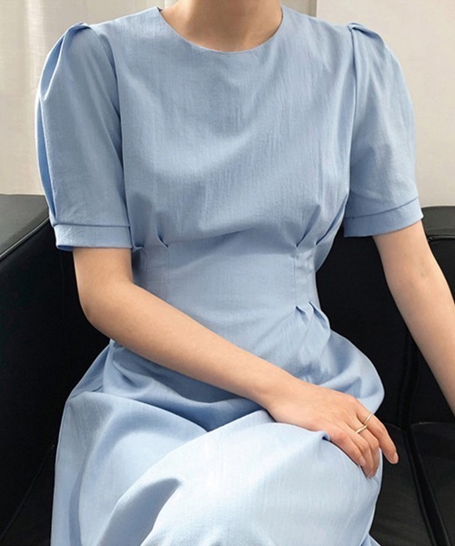 Miniministore(ミニミニストア)の「夏 ロングワンピース レディース(ワンピース・レディース・ブラック/ブルー/アイボリー・L/M)」の14枚目の写真