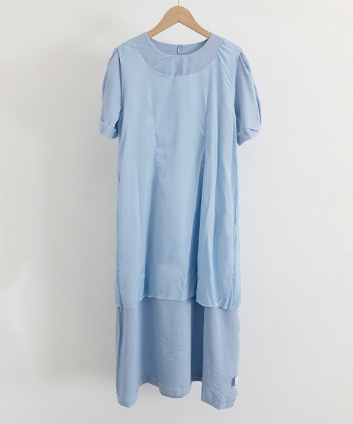 Miniministore(ミニミニストア)の「夏 ロングワンピース レディース(ワンピース・レディース・ブラック/ブルー/アイボリー・L/M)」の17枚目の写真