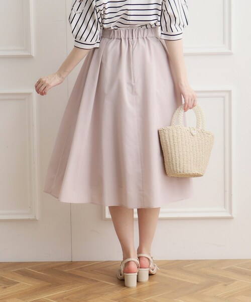 couture brooch（クチュールブローチ）の「◆パレットボイルスカート（スカート・レディース・ネイビー/ライトグレー/ホワイト系3/ブラウン系その他・42/40/38）」の11枚目の写真