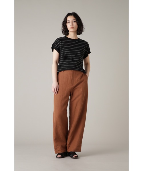 週末限定値下　マーガレットハウエル　LINEN TROUSER チェックパンツ pn6165-02_1.jpg