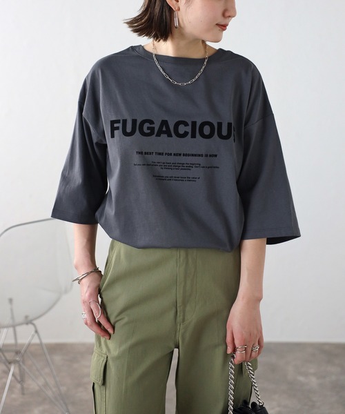 USAコットンハーフスリーブロゴT