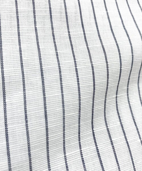 NOLLEY'S goodman（ノーリーズグッドマン）の「リネンブレンド 7分袖スキッパーシャツ（シャツ/ブラウス・メンズ・キャメル/ホワイト系その他/ネイビー・L/M/S）」の22枚目の写真