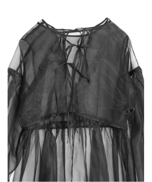 AMAIL(アマイル)の「Angel eary dress(ワンピース・レディース・ベージュ/ブラック・FREE)」の17枚目の写真