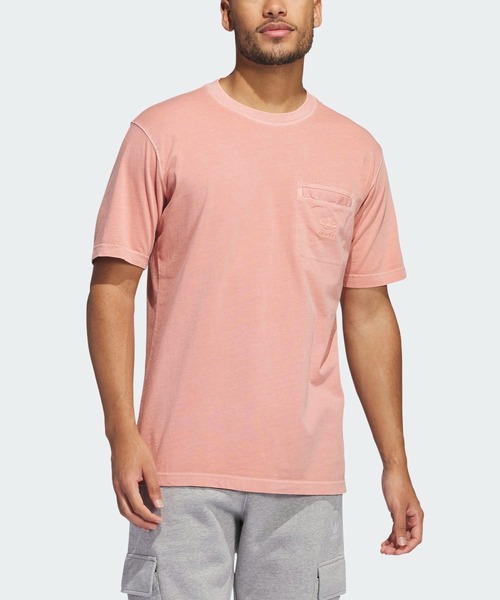 トレフォイル エッセンシャルズ+ ダイ ポケットTシャツ / アディダスオリジナルス adidas Originals（Tシャツ/カットソー）｜adidas（アディダス）