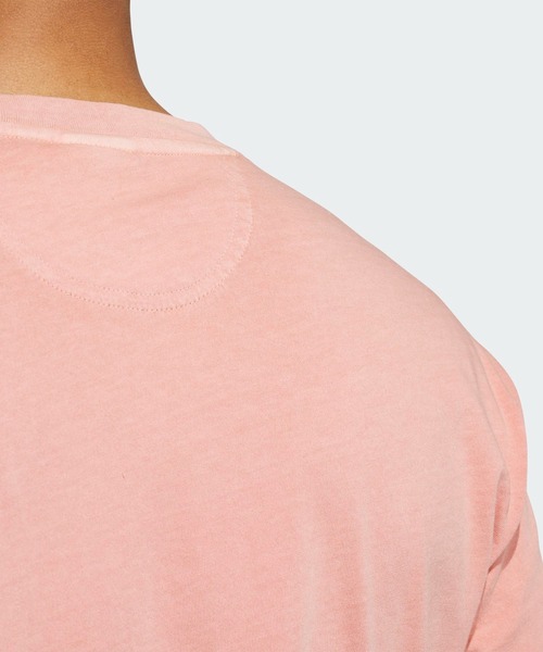 adidas（アディダス）の「トレフォイル エッセンシャルズ+ ダイ ポケットTシャツ / アディダスオリジナルス adidas Originals（Tシャツ/カットソー・メンズ・ベージュ/レッド・XX-LARGE/3XL/LARGE/MEDIUM/SMALL/X-LARGE/X-SMALL）」の11枚目の写真