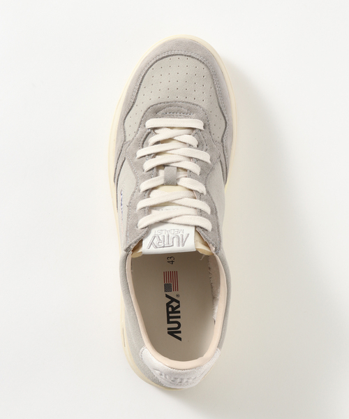 AUTRY(オートリー)の「【AUTRY / オートリ】MEDALIST LOW MIX SUEDE XS04(スニーカー・メンズ・ライトグレー・44/43/42/41)」の4枚目の写真