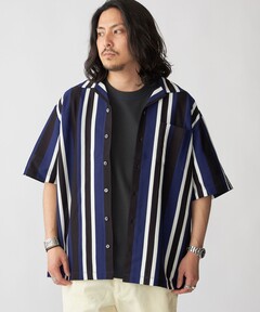 FRED PERRY テーラードジャケット ネイビー ストライプ Contrast Tape Track Jacket(S W75：NAVY / HONEYCOMB): | FRED