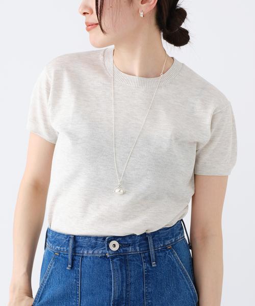 IENA（イエナ）の「LEVITA クループルオーバー（ニット/セーター・レディース・ゴールド/ホワイト/ピンク/シルバー・FREE）」の10枚目の写真