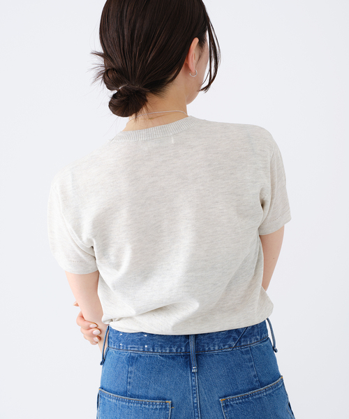 IENA（イエナ）の「LEVITA クループルオーバー（ニット/セーター・レディース・ゴールド/ホワイト/ピンク/シルバー・FREE）」の11枚目の写真