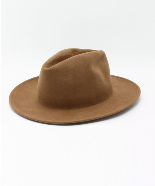 mystic（ミスティック）の「【mystic】ウールハット（ハット・レディース・ブラック/ブラウン/キャメル・ﾌﾘ-）」の3枚目の写真