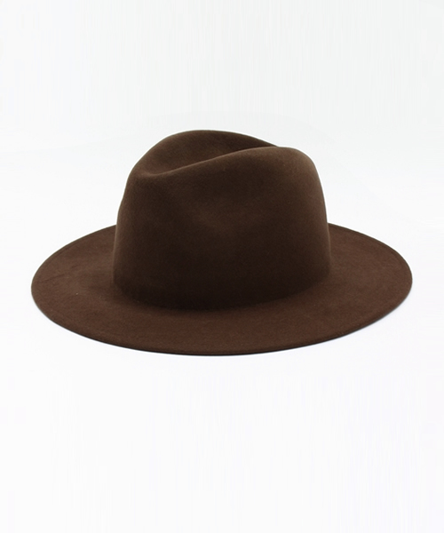 mystic（ミスティック）の「【mystic】ウールハット（ハット・レディース・ブラック/ブラウン/キャメル・ﾌﾘ-）」の2枚目の写真