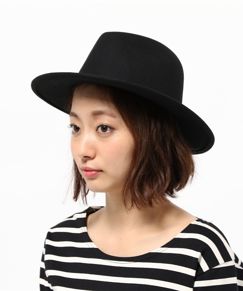 mystic（ミスティック）の「【mystic】ウールハット（ハット・レディース・ブラック/ブラウン/キャメル・ﾌﾘ-）」の7枚目の写真