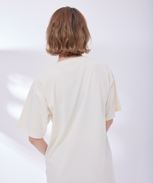 NERGY(ナージー)の「グラフィックTシャツ(Tシャツ/カットソー・レディース・キナリ/パープル/ブラック/グレー・FREE)」の10枚目の写真
