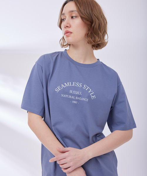 NERGY(ナージー)の「グラフィックTシャツ(Tシャツ/カットソー・レディース・キナリ/パープル/ブラック/グレー・FREE)」の6枚目の写真
