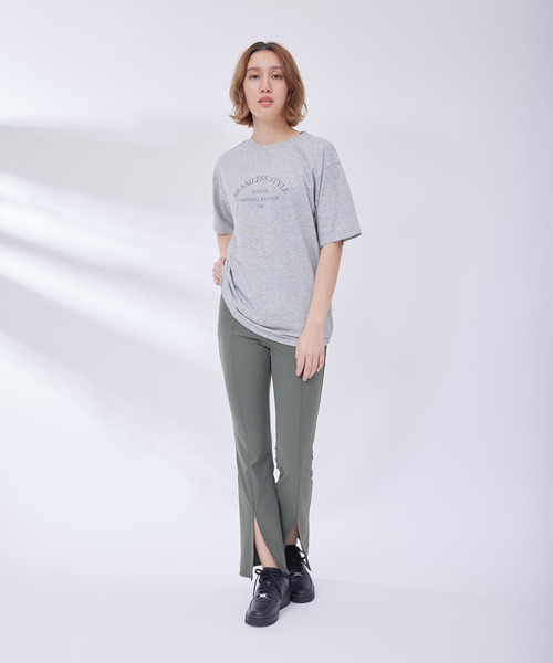NERGY(ナージー)の「グラフィックTシャツ(Tシャツ/カットソー・レディース・キナリ/パープル/ブラック/グレー・FREE)」の13枚目の写真