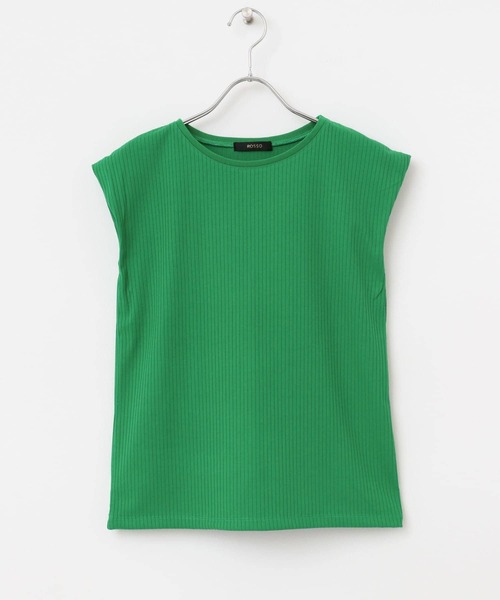 【セール】汗染防止 フレンチリブTシャツ（Tシャツ/カットソー）｜URBAN RESEARCH ROSSO WOMEN（アーバンリサーチ ロッソ）