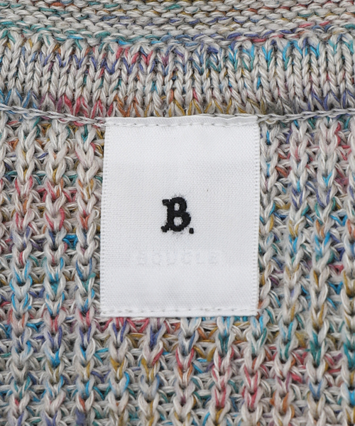 EDIFICE(エディフィス)の「LA BOUCLE (ラブークル) シルクリネン Space Dyed ポロシャツ(ポロシャツ・メンズ・A/アイボリー・LARGE/MEDIUM)」の13枚目の写真