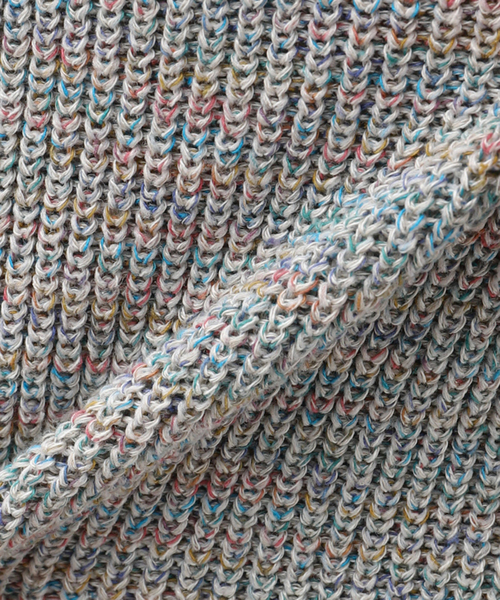 EDIFICE(エディフィス)の「LA BOUCLE (ラブークル) シルクリネン Space Dyed ポロシャツ(ポロシャツ・メンズ・A/アイボリー・LARGE/MEDIUM)」の16枚目の写真