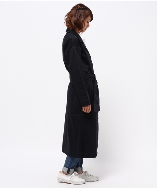 WEGO（ウィゴー）の「WEGO/ロングガウンコート（チェスターコート・レディース・ネイビー/キャメル・FREE）」の15枚目の写真