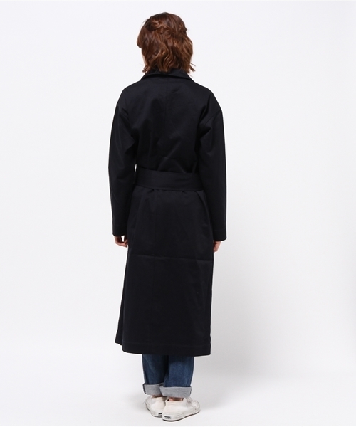 WEGO（ウィゴー）の「WEGO/ロングガウンコート（チェスターコート・レディース・ネイビー/キャメル・FREE）」の6枚目の写真