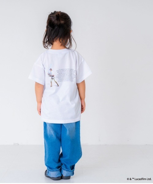and D. petit main（アンドディープティマイン）の「【親子リンク】【Disney】Kidsスターウォーズ/半袖T（Tシャツ/カットソー・キッズ・ブラック/ホワイト・110cm/130cm/140cm/150cm/120cm/100cm）」の8枚目の写真