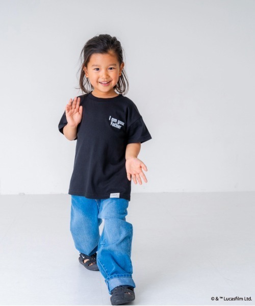 and D. petit main（アンドディープティマイン）の「【親子リンク】【Disney】Kidsスターウォーズ/半袖T（Tシャツ/カットソー・キッズ・ブラック/ホワイト・110cm/130cm/140cm/150cm/120cm/100cm）」の9枚目の写真