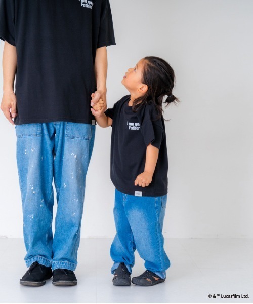 and D. petit main（アンドディープティマイン）の「【親子リンク】【Disney】Kidsスターウォーズ/半袖T（Tシャツ/カットソー・キッズ・ブラック/ホワイト・110cm/130cm/140cm/150cm/120cm/100cm）」の10枚目の写真