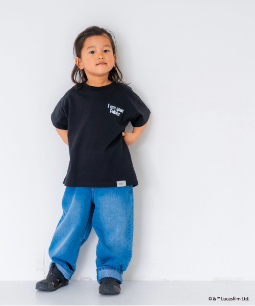 and D. petit main（アンドディープティマイン）の「【親子リンク】【Disney】Kidsスターウォーズ/半袖T（Tシャツ/カットソー・キッズ・ブラック/ホワイト・110cm/130cm/140cm/150cm/120cm/100cm）」の12枚目の写真