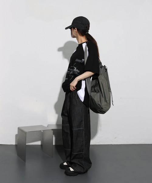 FOLLOWIN（フォロウィン）の「[UNISEX]ストリートカジュアルトラッキングアウトドアボールキャップ（キャップ・レディース・ピンク/ネイビー/ブラック/グレー・ONE SIZE）」の6枚目の写真