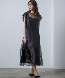 アシンメトリー キャミソールワンピース ワンピ」に該当する