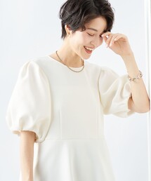 NOLLEY’S Sophi | ジャージ×シアースリーブプルオーバーカットソー(Tシャツ/カットソー)