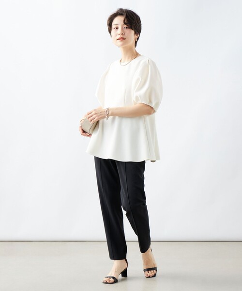 NOLLEY'S Sophi（ノーリーズソフィ）の「フロッキーロゴTシャツ