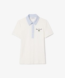 LACOSTE ラコステ ルネ・ラコステシグネチャースリムフィットポロシャツ LACOSTE（ラコステ）の「ルネ・ラコステシグネチャースリム