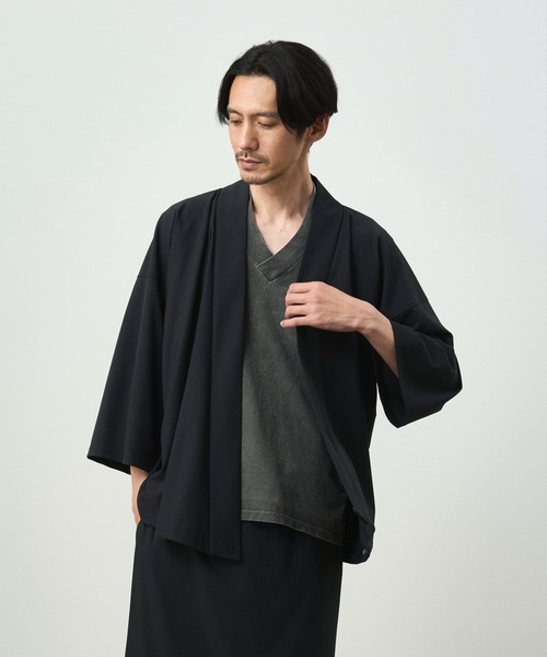 和ROBE(ワローブ)の「WA Y SHIRT ( SUMMER )(シャツ/ブラウス・メンズ・スミクロ/チャコール/グリーン/ブラック/ダークネイビー・2/3)」の2枚目の写真