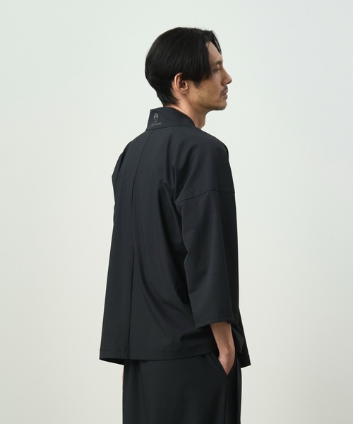 和ROBE　羽織り　シャツ　ダークネイビー　T.W WA Y SHIRT T.W WA Y SHIRT（カーディガン/ボレロ）｜和ROBE（ワローブ）の