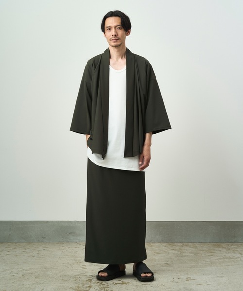 和ROBE(ワローブ)の「WA Y SHIRT ( SUMMER )(シャツ/ブラウス・メンズ・スミクロ/チャコール/グリーン/ブラック/ダークネイビー・2/3)」の12枚目の写真