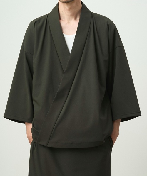 和ROBE(ワローブ)の「WA Y SHIRT ( SUMMER )(シャツ/ブラウス・メンズ・スミクロ/チャコール/グリーン/ブラック/ダークネイビー・2/3)」の17枚目の写真