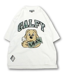 GALFY（ガルフィー）着火FIRE Tee・LFG!!GALFY Tee・ガル札 Tee/バックプリント（刺繍）Tシャツ メンズ レディース/半袖