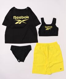 Reebok(リーボック)の「【Reebok/リーボック】キッズTシャツ付きセパレート水着4点セット(水着)」