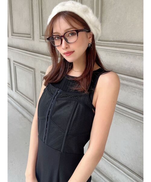 RESEXXY（リゼクシー）の「2WAYリブニットタンク（タンクトップ・レディース・ホワイト/レッド/ブルー/ブラック・FREE）」の17枚目の写真