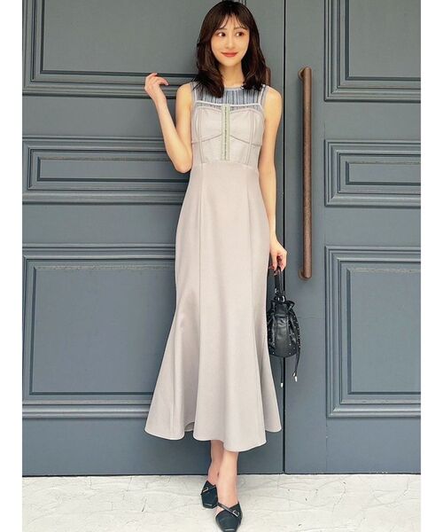 RESEXXY（リゼクシー）の「2WAYリブニットタンク（タンクトップ・レディース・ホワイト/レッド/ブルー/ブラック・FREE）」の12枚目の写真