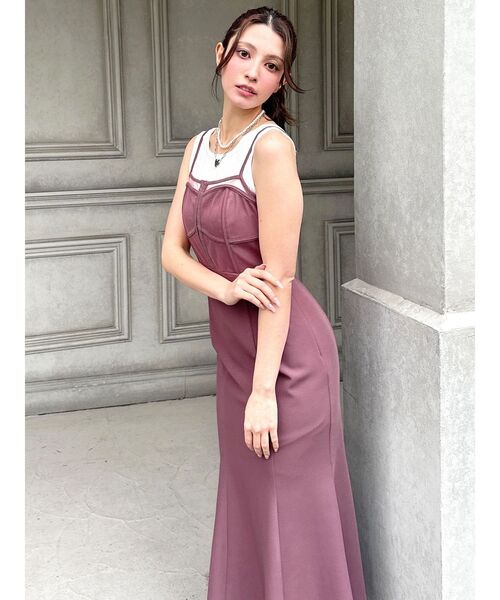 RESEXXY（リゼクシー）の「2WAYリブニットタンク（タンクトップ・レディース・ホワイト/レッド/ブルー/ブラック・FREE）」の14枚目の写真