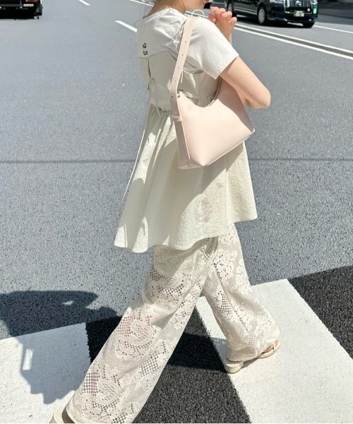 Kastane（カスタネ）の「*ジャガードキャミビスチェ（キャミソール・レディース・ブラック/アイボリー・FREE）」の15枚目の写真