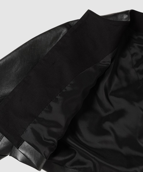 TARO HORIUCHI(タロウ ホリウチ)の「Curve Sleeve Blouson(ブルゾン・レディース・ブラック・0)」の5枚目の写真