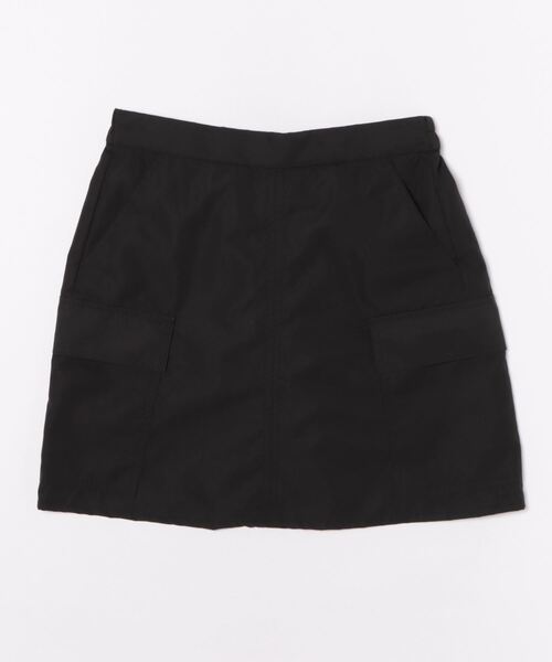 STYLEBLOCK（スタイルブロック）の「TNタフタ×チュールレイヤードスカート（スカート・レディース・ブラック/カーキ/ホワイト系その他・M）」の5枚目の写真