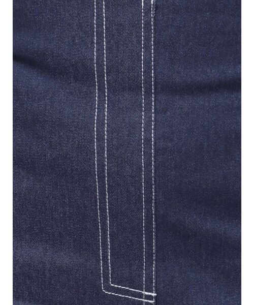 dazzlin(ダズリン)の「ステッチラインマーメイドスカート(スカート・レディース・インディゴブルー/ブラウン/チャコールグレー/ブラック・SMALL/MEDIUM)」の6枚目の写真