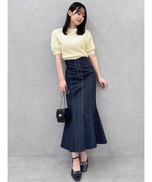 dazzlin（ダズリン）の「ステッチラインマーメイドスカート（スカート