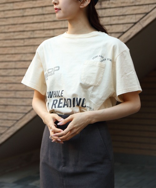 セール】THE SHINZONE/シンゾーン リーディングTEE I'M READING