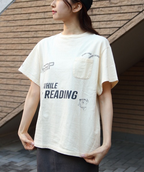 セール】THE SHINZONE/シンゾーン リーディングTEE I'M READING