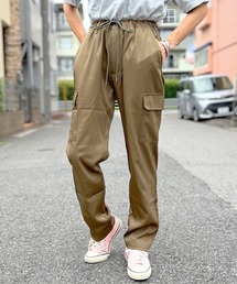 カーゴパンツ（グリーン・カーキ/緑色系・ジャージ